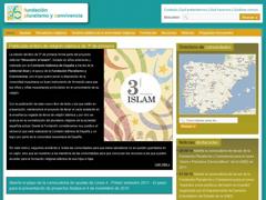 captura de pantalla de Incremento de la visibilidad de la Fundación Pluralismo y Convivencia