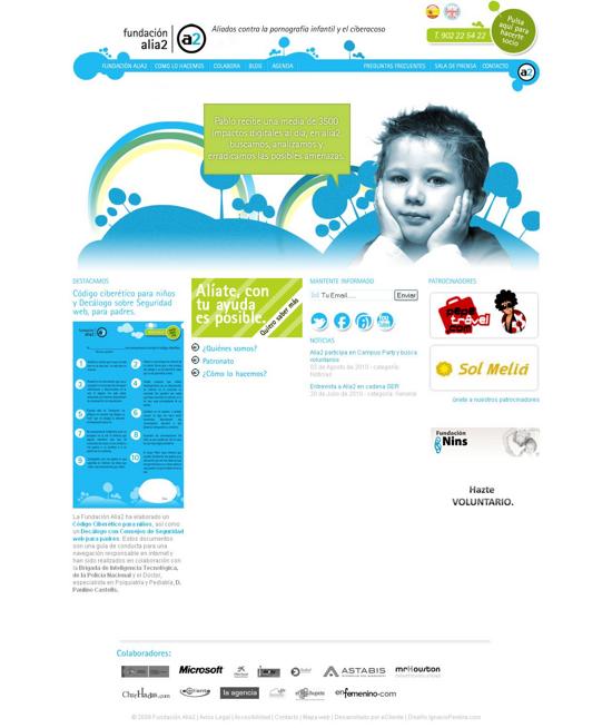 imagen de P�gina web de la Fundaci�n Alia2